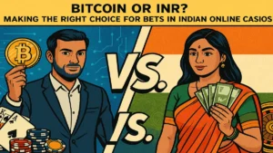 Bitcoin or INR? Making the Right Choice for Bets in Indian Online Casinos