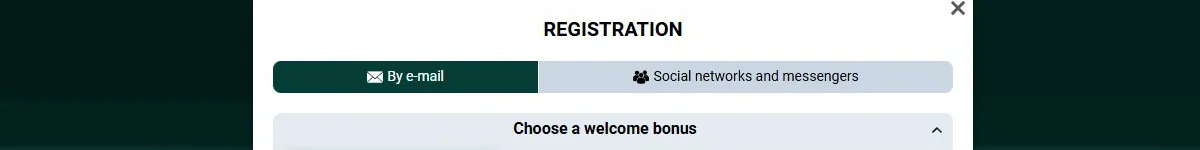 Select a convenient registration method